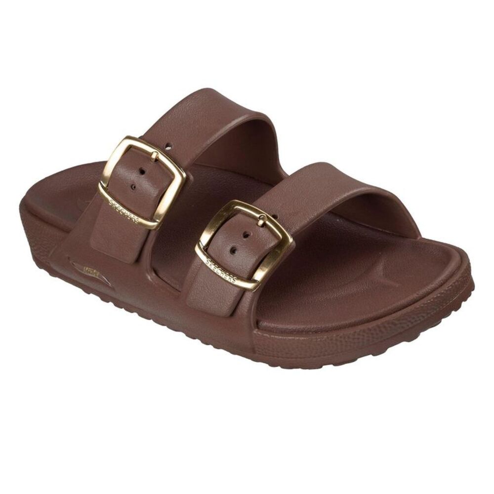 Skechers Womens/Ladies Arch Fit Cali Breeze 2.0 Duo Flat Sandals / Chocolate - Picture 4 of 5
